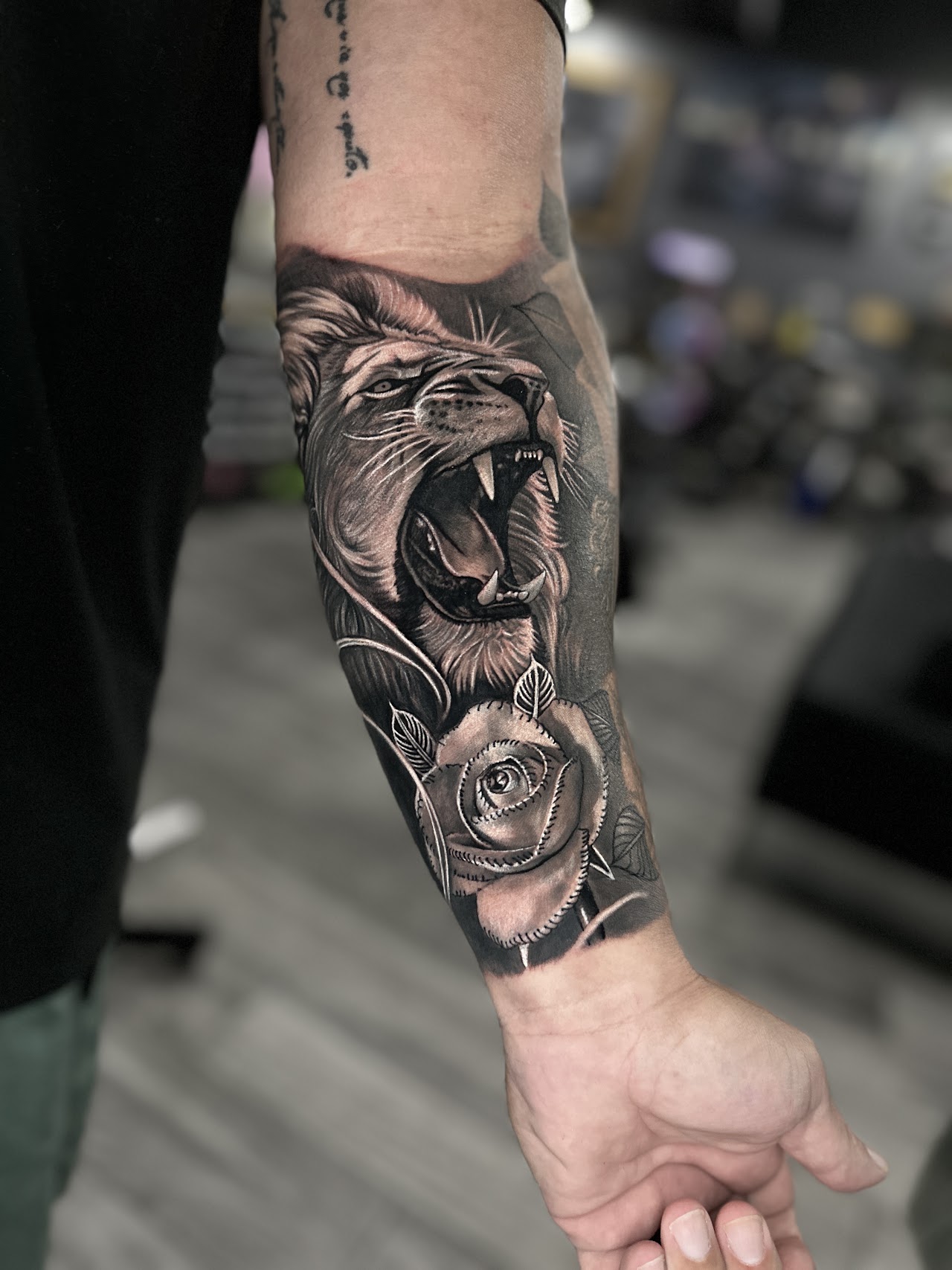 Wolf tattoo